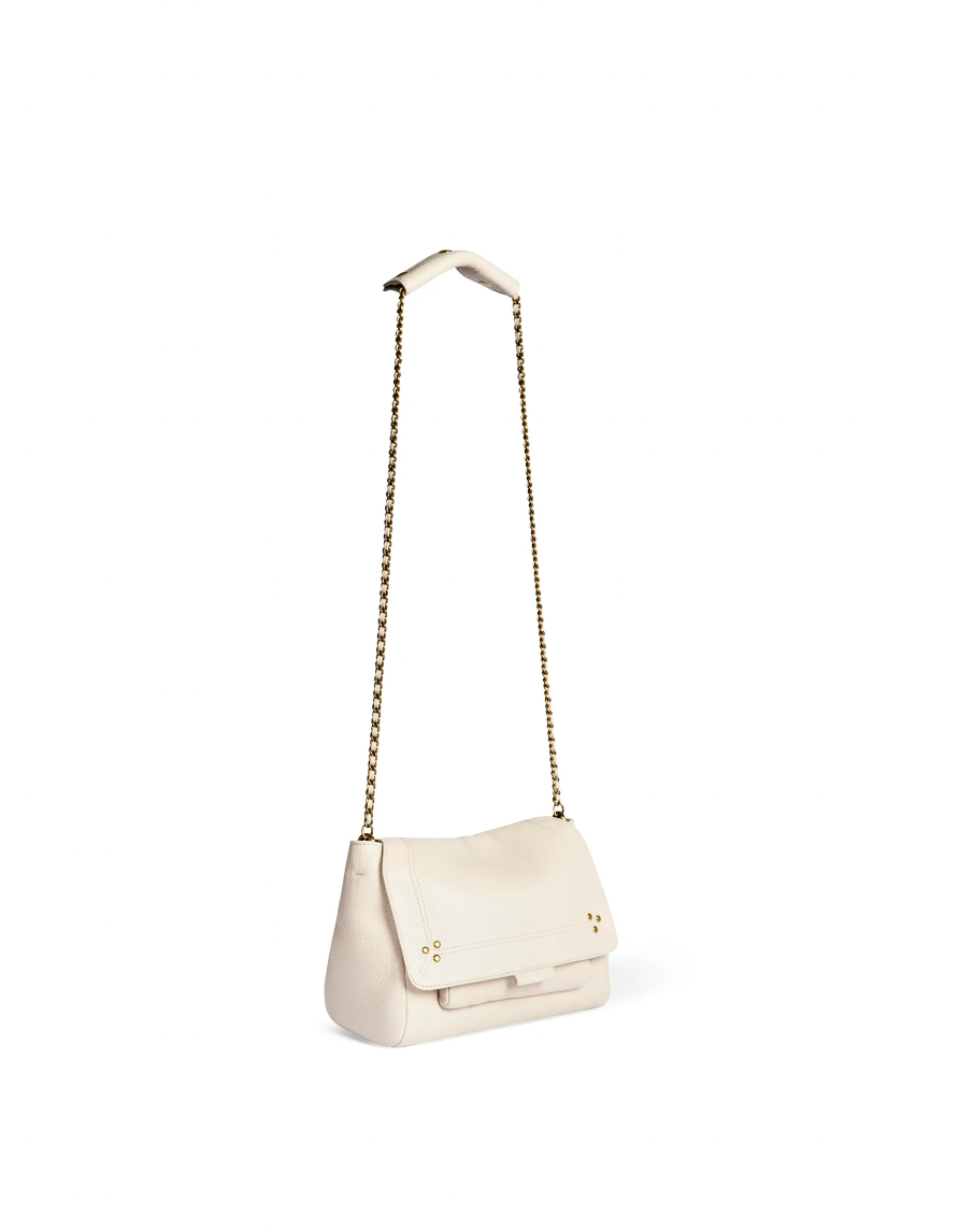 Lulu M Cream Grained Bag - Jerome Dreyfuss