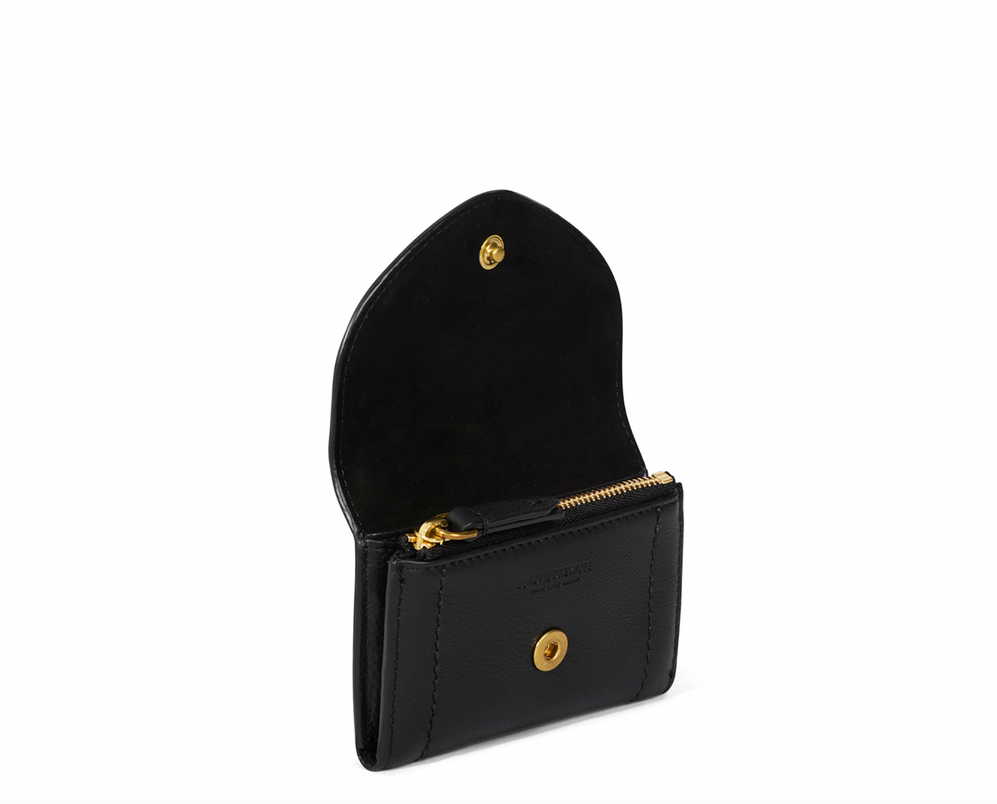 Helmut wallet PM black brass - Jerome Dreyfuss