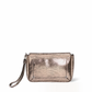 Clutch Clap L lamé champagne - Jerome Dreyfuss