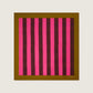 Khaki pink square scarf - Soeur