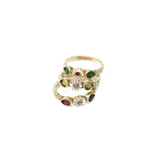 Bague Joe Agate Verte - LA2L
